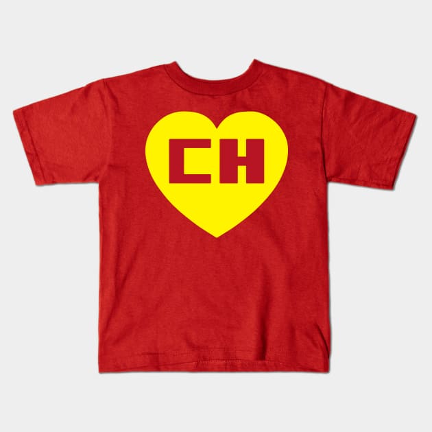 Chapulin Colorado - t-shirt design Kids T-Shirt by verde